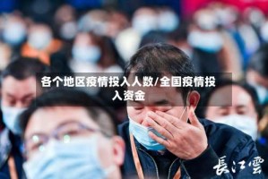 各个地区疫情投入人数/全国疫情投入资金