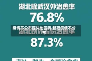 疫情不公布源头地区吗.新冠疫情不公布