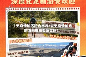 【无疫情地区跨省出行/去无疫情的省旅游回来需要隔离吗】