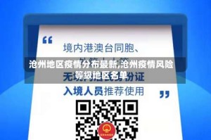 沧州地区疫情分布最新,沧州疫情风险等级地区名单