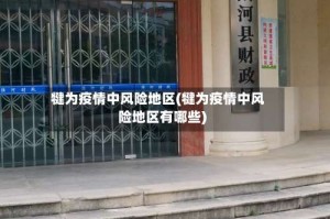 犍为疫情中风险地区(犍为疫情中风险地区有哪些)