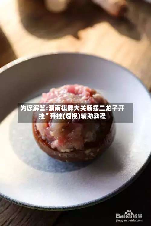 为您解答:滇南棋牌大关新摆二龙子开挂”开挂(透视)辅助教程-第3张图片