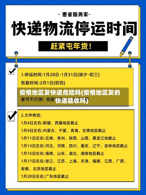疫情地区发快递危险吗(疫情地区发的快递能收吗)-第1张图片