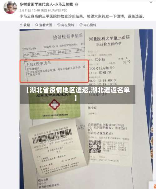 【湖北省疫情地区遣返,湖北遣返名单】-第1张图片