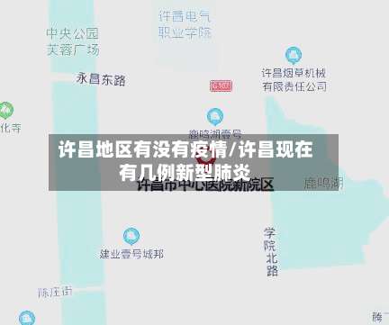 许昌地区有没有疫情/许昌现在有几例新型肺炎-第3张图片