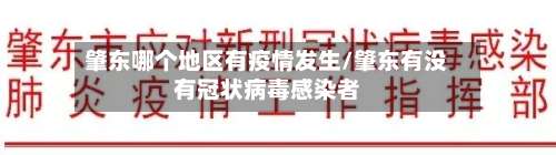 肇东哪个地区有疫情发生/肇东有没有冠状病毒感染者-第1张图片