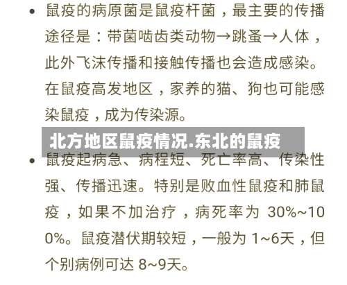 北方地区鼠疫情况.东北的鼠疫-第2张图片