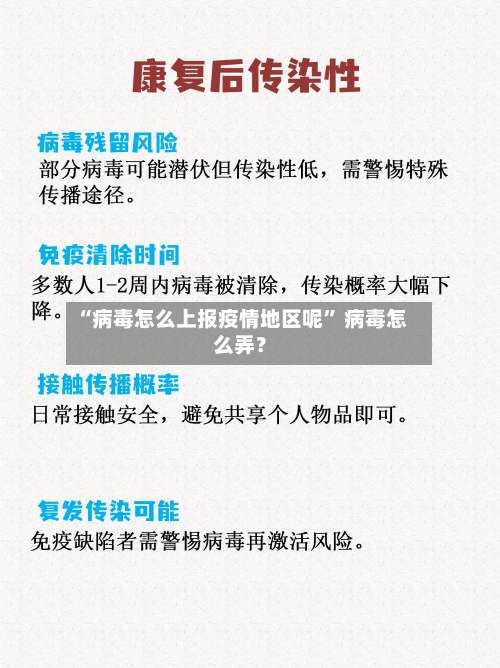 “病毒怎么上报疫情地区呢” 病毒怎么弄？-第2张图片