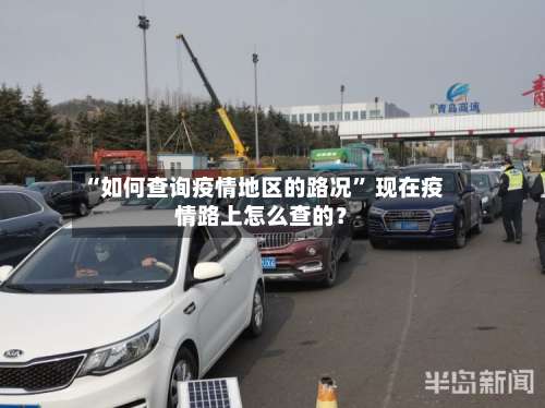 “如何查询疫情地区的路况	” 现在疫情路上怎么查的？-第3张图片