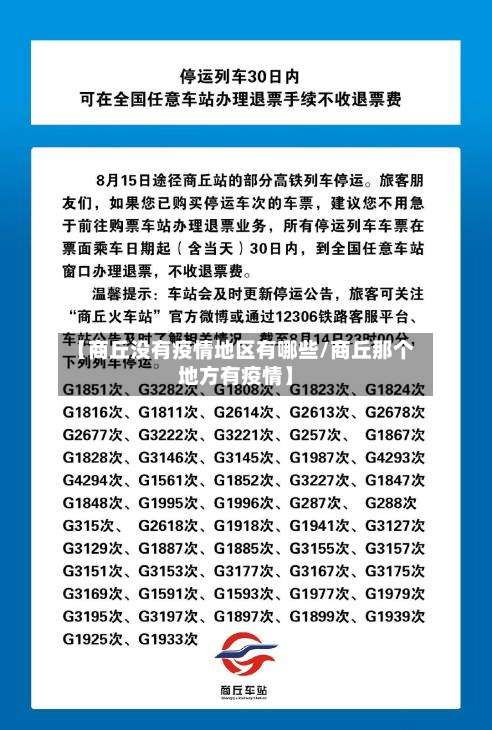 【商丘没有疫情地区有哪些/商丘那个地方有疫情】-第1张图片