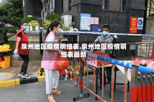 泉州地区疫情明细表.泉州地区疫情明细表最新-第3张图片